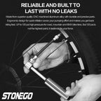 Bomba de bicicleta de bolsillo portátil de alta presión de 120 PSI, mini bomba de bicicleta compatible con válvula Presta/Schrader, bomba de neumáticos de bicicleta ultraligera