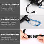 Saco de magnesia para escalada en roca, bolsa de tiza, bolsillo impermeable para levantamiento de pesas, bolsa de magnesia para bulder al aire libre, equipo de escalada