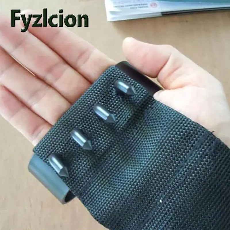 2 unids/set antideslizante para exteriores, herramientas de escalada, cuchillo de garra de pata antideslizante, un par