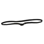 Cinturón de repuesto de bolsa de magnesio de 0,7 pulgadas, correa de cintura ajustable con hebilla de liberación rápida, bolsa de tiza de escalada
