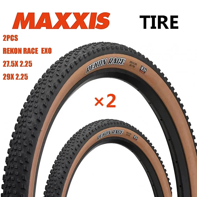 Neumático de bicicleta 27,5x2,25 29x2,25 REKON RACE EXO neumáticos antipinchazos MAXXIS MTB bicicleta todoterreno neumático de descenso