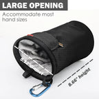 Saco de magnesia para escalada en roca, bolsa de tiza, bolsillo impermeable para levantamiento de pesas, bolsa de magnesia para bulder al aire libre, equipo de escalada