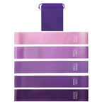 Bandas de resistencia deportivas para yoga y entrenamiento en casa, bandas elásticas de resistencia para Fitness, estiramiento, Pilates, Crossfit, entrenamiento, equipo de gimnasio