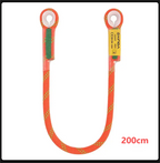 Escalada en roca al aire libre Prusik Loop cuerda precostada ojo a ojo cable de enganche de fricción resistente al calor
