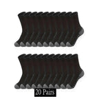 10/20/30 pares de calcetines clásicos para hombre, calcetines deportivos Unisex para correr, baloncesto, antideslizantes, calcetines transpirables para exteriores para hombre