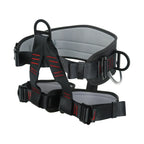 Arnés de escalada en roca para árboles, protección contra caídas, arnés resistente de 25kN para equipos de supervivencia, suministros de protección para exteriores