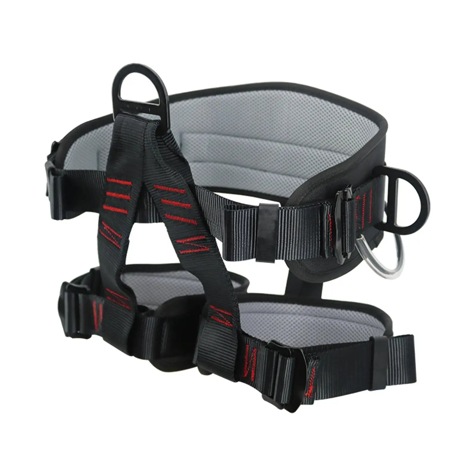 Arnés de escalada en roca para árboles, protección contra caídas, arnés resistente de 25kN para equipos de supervivencia, suministros de protección para exteriores