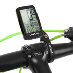 Cronómetro de ciclismo inalámbrica recargable por USB  Velocímetro de bicicleta con 11 funciones, odómetro BKV-1206