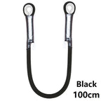 Cuerda para escalada en roca al aire libre, cuerda estática de 10,5mm, 20kN, protector de ojo a ojo, cordón precocido, eslinga, equipo de montañismo