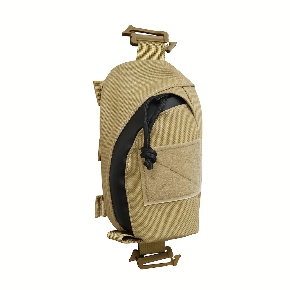 Bolsa de accesorios táctica EDC, equipo de senderismo portátil al aire libre, funda para teléfono móvil de montañismo, tela Oxford duradera