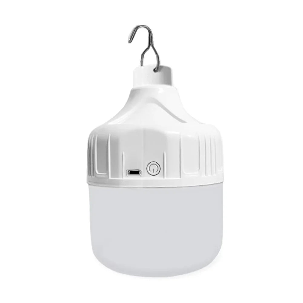 Luz LED portátil para acampar, recargable por USB, multifuncional, para exteriores, lámpara colgante de emergencia para tienda, senderismo, Picnics, iluminación nocturna