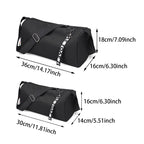 Bolsa de gimnasio para mujer, bolsa de entrenamiento físico impermeable, bolsa de lona de viaje al aire libre, bolsas de natación deportivas para hombre, mochila deportiva ultraligera para Yoga y gimnasio