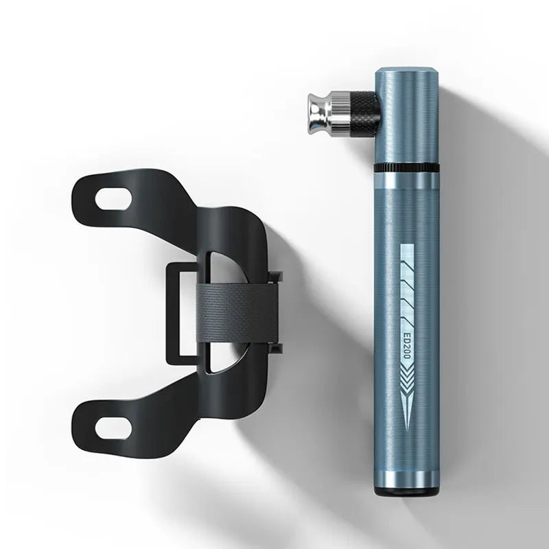 Mini bomba de bicicleta aleación de aluminio ciclismo bomba de aire manual bola neumático Lnflator válvula Presta MTB bomba de bicicleta de carretera