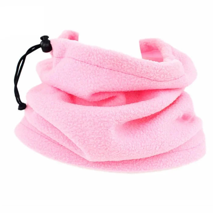 Bufanda de tubo de cuello a prueba de viento para hombre y mujer, pañuelo cálido de lana para invierno, máscara de media cara, ciclismo, deporte de esquí, Camping, senderismo