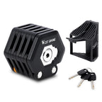 Candado plegable para bicicleta, candado de seguridad antirrobo de acero de aleación portátil, candado para bicicleta eléctrica, accesorios para bicicleta de montaña y carretera