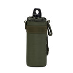 Bolsa portabotellas G92F, bolsa táctica nailon para botella agua portabotellas para acampar, senderismo