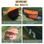 Hamaca para acampar con mosquitera, toldo portátil para jardín al aire libre, tienda, dosel para dormir, hamacas colgantes, columpio para caminata por la naturaleza