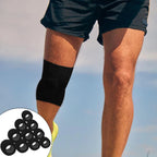 Vendaje deportivo de gasa negra, 6 uds./12 Uds./24 Uds., 5cm x 4,5 m, con vendaje elástico transpirable autoadhesivo para fijar dedos, muñecas