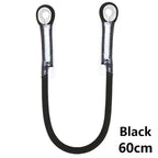 Cuerda para escalada en roca al aire libre, cuerda estática de 10,5mm, 20kN, protector de ojo a ojo, cordón precocido, eslinga, equipo de montañismo