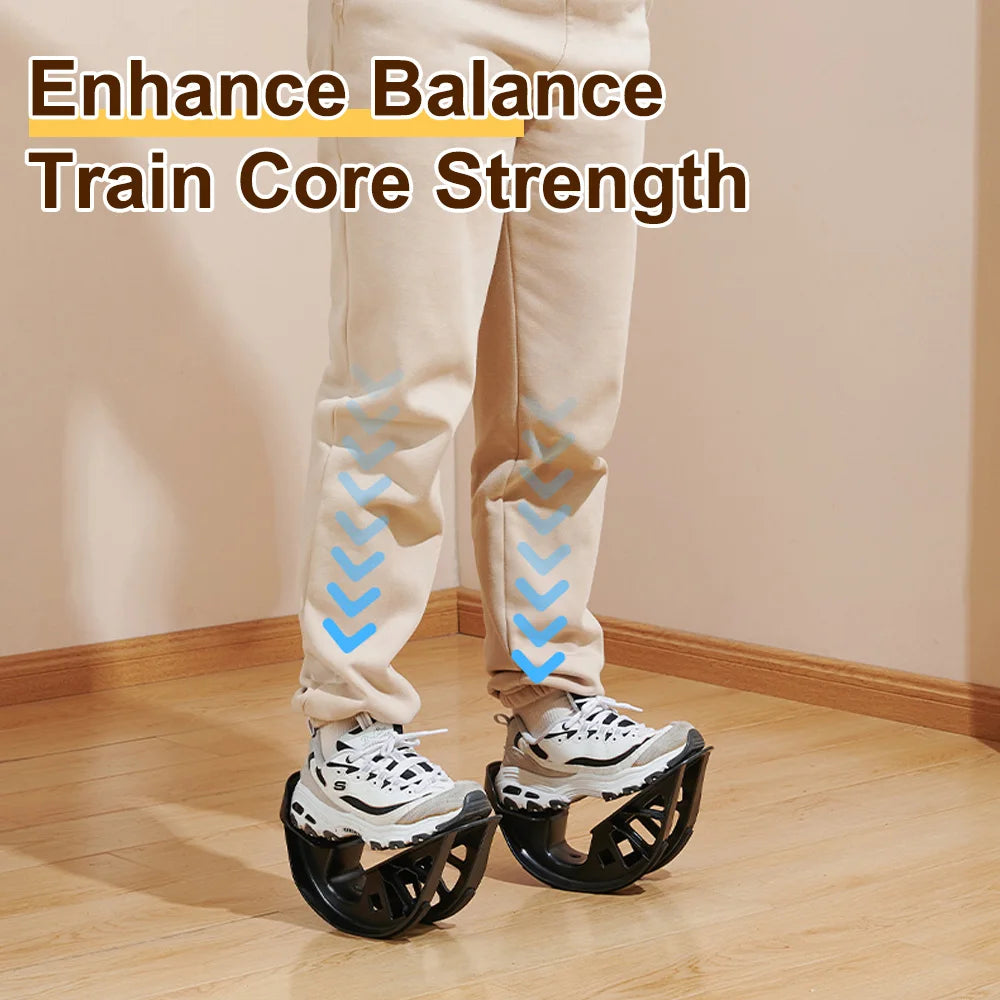 Tabla portátil para pantorrilla y tobillo, tabla elástica basculante para pies, Yoga, gimnasio, Fitness, deportes, recuperación, Pedal de masaje, tabla de equilibrio, entrenador