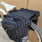 Portaequipajes trasero de doble cara para ciclismo, bolsa para maletero de camuflaje 2 en 1, asiento trasero para bicicleta de montaña y carretera, bolsa portaequipajes para bicicleta