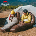 Naturehike-saco de dormir de plumón de pato Snowbird mejorado, 650FP, ultraligero, cálido, para 4 estaciones, para viajes al aire libre y senderismo