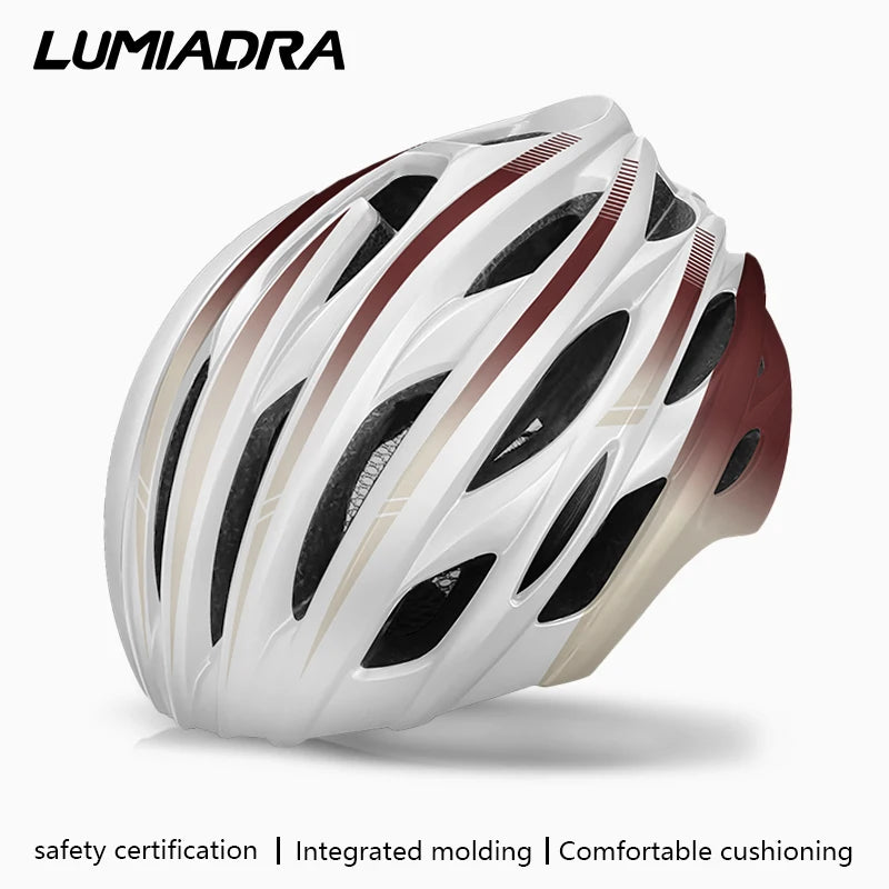 Cascos de bicicleta para adultos, cascos de seguridad anticolisión para bicicleta de montaña, ultraligeros, transpirables, moldeados integralmente