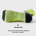 Calcetines deportivos para hombre y mujer, medias de tubo medio, antideslizantes, de secado rápido, transpirables, para correr, Maratón, baloncesto y entrenamiento