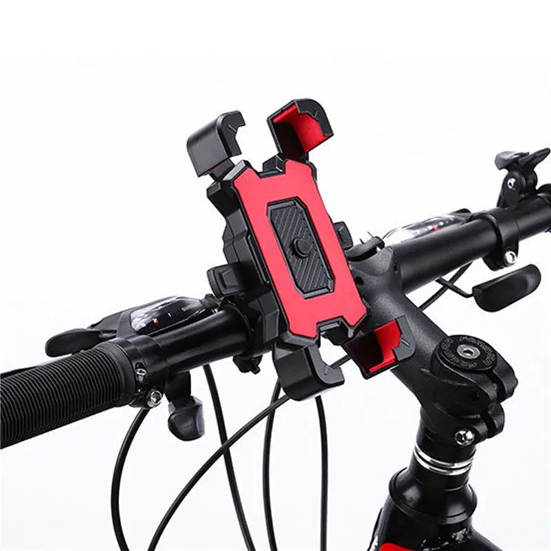 Soporte para teléfono de bicicleta, accesorios para bicicleta, soporte ajustable para motocicleta 360 °   Clip giratorio GPS Ciclismo Mtb Accesorios Bicicletas Deportes
