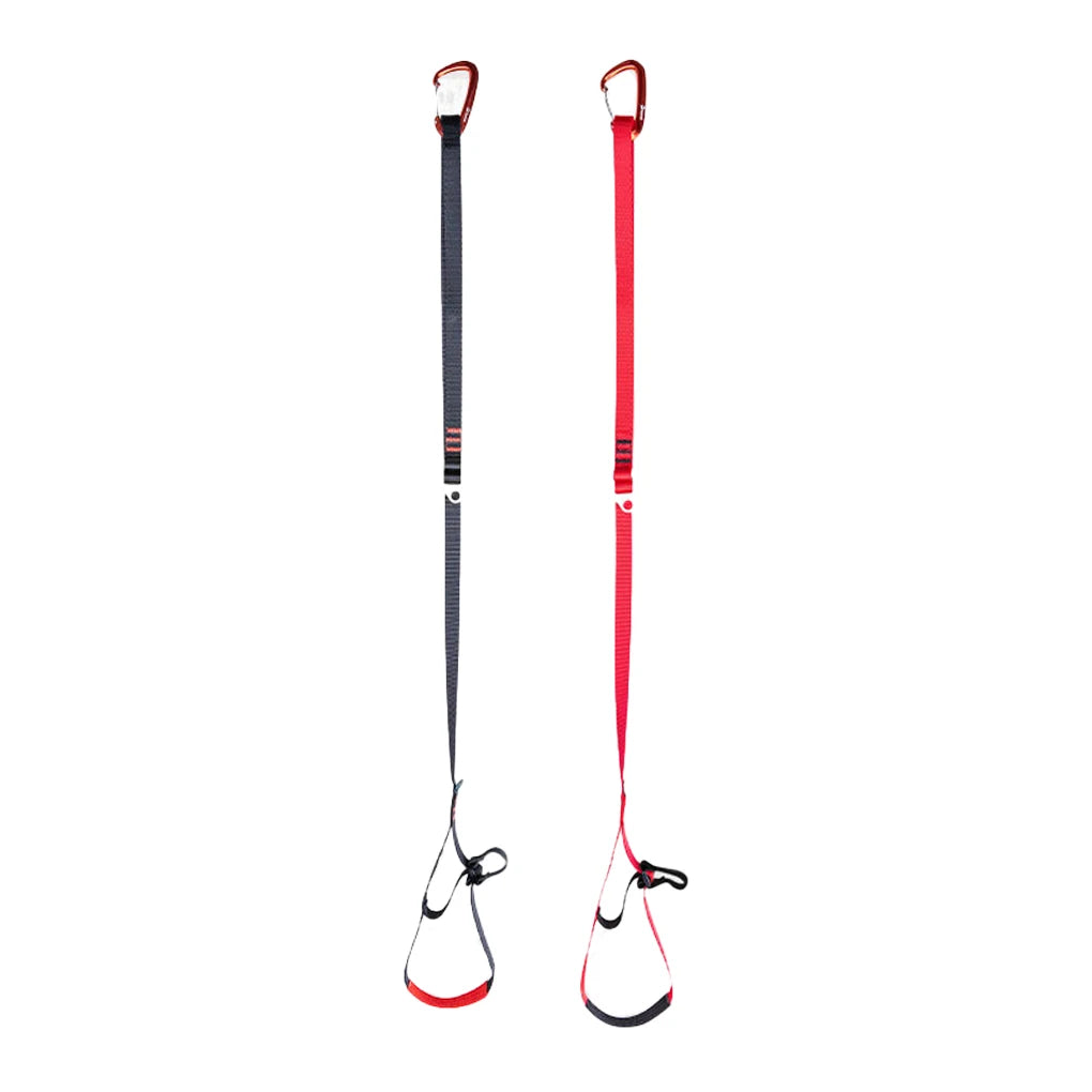 Accesorio ascendente de bucle de pie de escalada en roca, correa de escalada resistente al desgaste, herramientas de Montañismo para deportes al aire libre