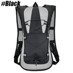 Paquete de hidratación, mochila de hidratación aislada o vejiga de agua y almacenamiento sin BPA de 2L, mochila de senderismo para correr, andar en bicicleta, acampar