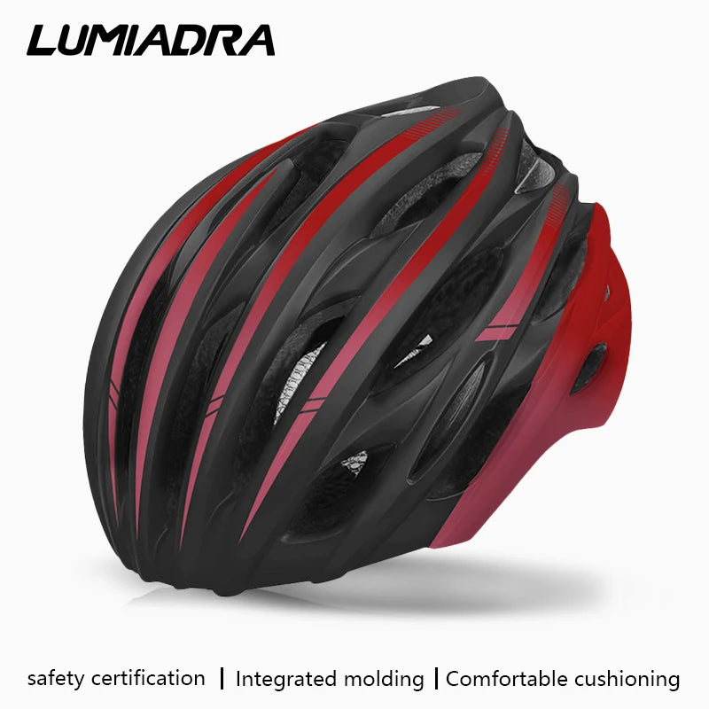 Cascos de bicicleta para adultos, cascos de seguridad anticolisión para bicicleta de montaña, ultraligeros, transpirables, moldeados integralmente