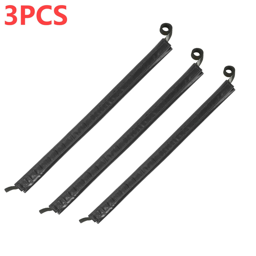 Ccubierta protectora de cuerda de escalada Protector de cuerda de escalada en roca de PVC ligero equipo de rappel antidesgaste