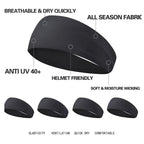 Diadema deportiva para hombre y mujer, banda elástica para el sudor para gimnasio, Fitness, correr, Yoga, diadema, bandas para el cabello absorbentes transpirables de secado rápido