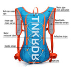 Mochila para ciclismo ThinkRider, bolsas para bicicleta de 12L, deporte al aire libre, escalada, senderismo, mochila de hidratación para bicicleta de montaña y carretera