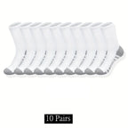 10/20/30 pares de calcetines clásicos para hombre, calcetines deportivos Unisex para correr, baloncesto, antideslizantes, calcetines transpirables para exteriores para hombre