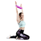 Bandas de resistencia deportivas para yoga y entrenamiento en casa, bandas elásticas de resistencia para Fitness, estiramiento, Pilates, Crossfit, entrenamiento, equipo de gimnasio
