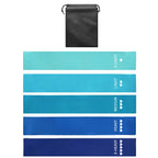 Bandas de resistencia deportivas para yoga y entrenamiento en casa, bandas elásticas de resistencia para Fitness, estiramiento, Pilates, Crossfit, entrenamiento, equipo de gimnasio