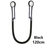 Cuerda para escalada en roca al aire libre, cuerda estática de 10,5mm, 20kN, protector de ojo a ojo, cordón precocido, eslinga, equipo de montañismo