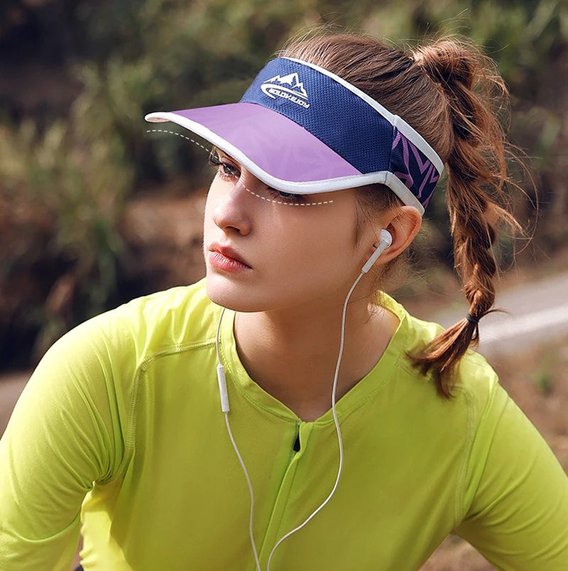 Visera deportiva elástica fresca, diadema antideslizante elástica para correr al aire libre, Fitness, cinturón antitranspirante absorbente de sudor y transpirable