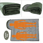 Saco de dormir para acampar, ultraligero, impermeable, sobre cálido para 4 estaciones, sacos de dormir para mochilero, para viajes al aire libre y senderismo