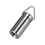 Linterna LED Mini de Titanio para Llavero 65g - IPX7 Impermeable,Ultracompacta 25mm para Camping/Senderismo/Emergencias con Iluminación Potente Supervivencia Accesorios