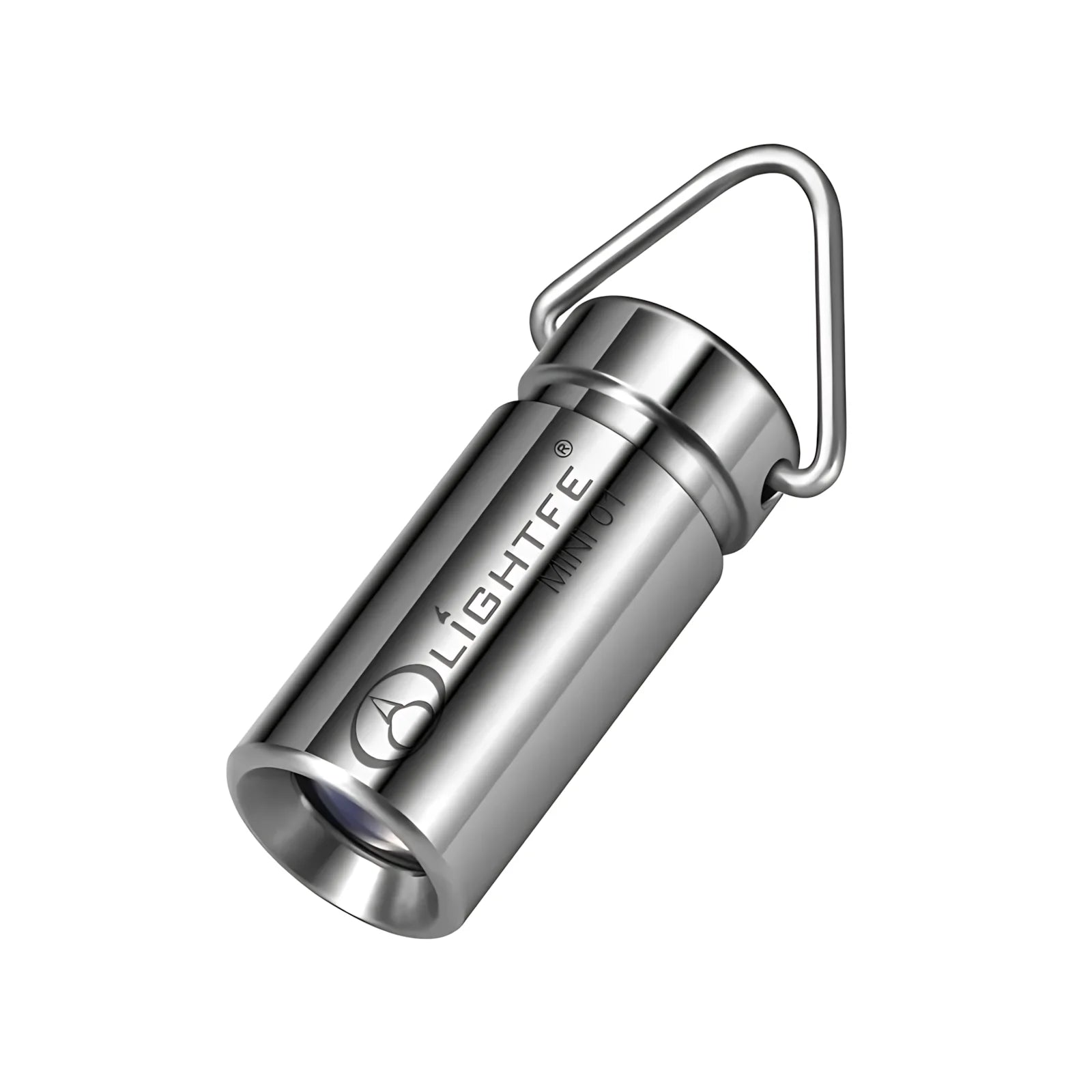 Linterna LED Mini de Titanio para Llavero 65g - IPX7 Impermeable,Ultracompacta 25mm para Camping/Senderismo/Emergencias con Iluminación Potente Supervivencia Accesorios
