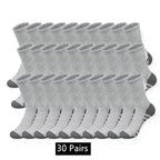 10/20/30 pares de calcetines clásicos para hombre, calcetines deportivos Unisex para correr, baloncesto, antideslizantes, calcetines transpirables para exteriores para hombre