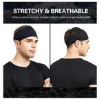 Diadema deportiva para hombre y mujer, banda elástica para el sudor para gimnasio, Fitness, correr, Yoga, diadema, bandas para el cabello absorbentes transpirables de secado rápido