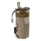 Bolsa portabotellas G92F, bolsa táctica nailon para botella agua portabotellas para acampar, senderismo