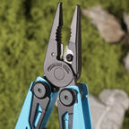DAKOYU DKShadow Alicates multiherramienta para acampar con silbato de emergencia Herramienta compacta para exteriores de 8 colores, adecuada para senderismo y acampada