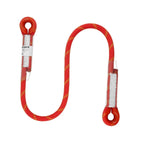 Cuerda para escalada en roca al aire libre, cuerda estática de 10,5mm, 20kN, protector de ojo a ojo, cordón precocido, eslinga, equipo de montañismo