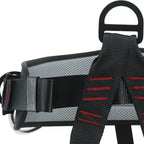 Arnés de escalada en roca para árboles, protección contra caídas, arnés resistente de 25kN para equipos de supervivencia, suministros de protección para exteriores