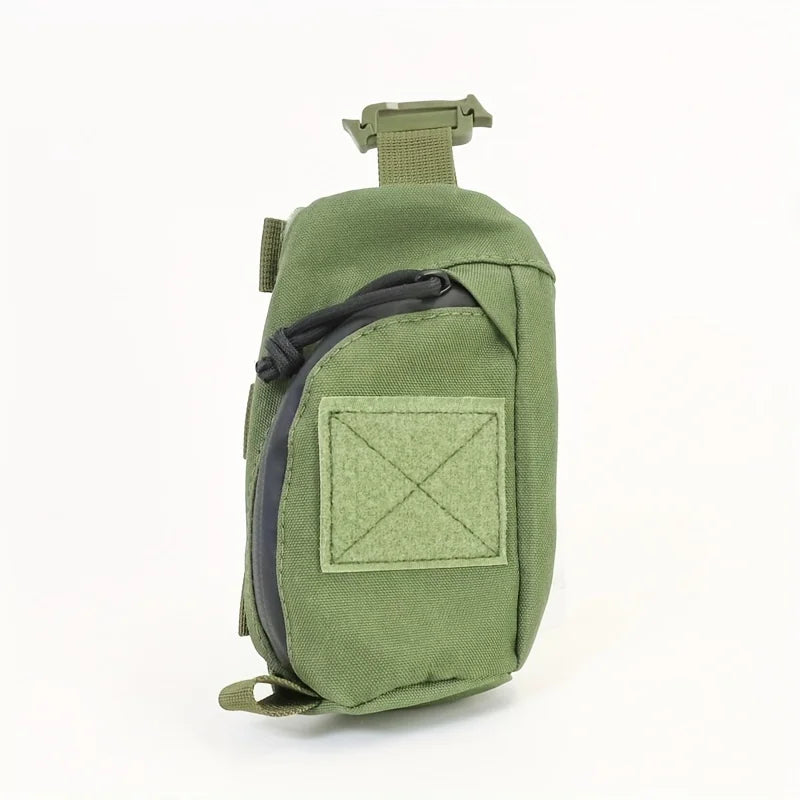 Bolsa de accesorios táctica EDC, equipo de senderismo portátil al aire libre, funda para teléfono móvil de montañismo, tela Oxford duradera
